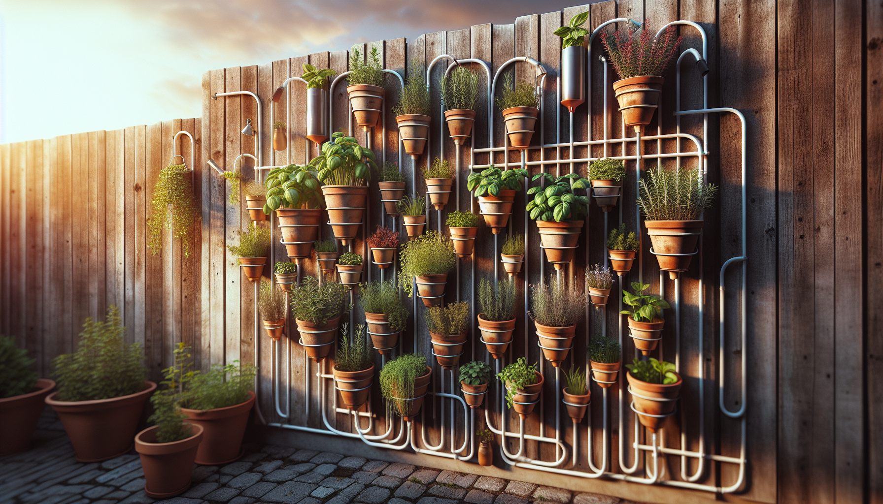 Vertical Herb Garden