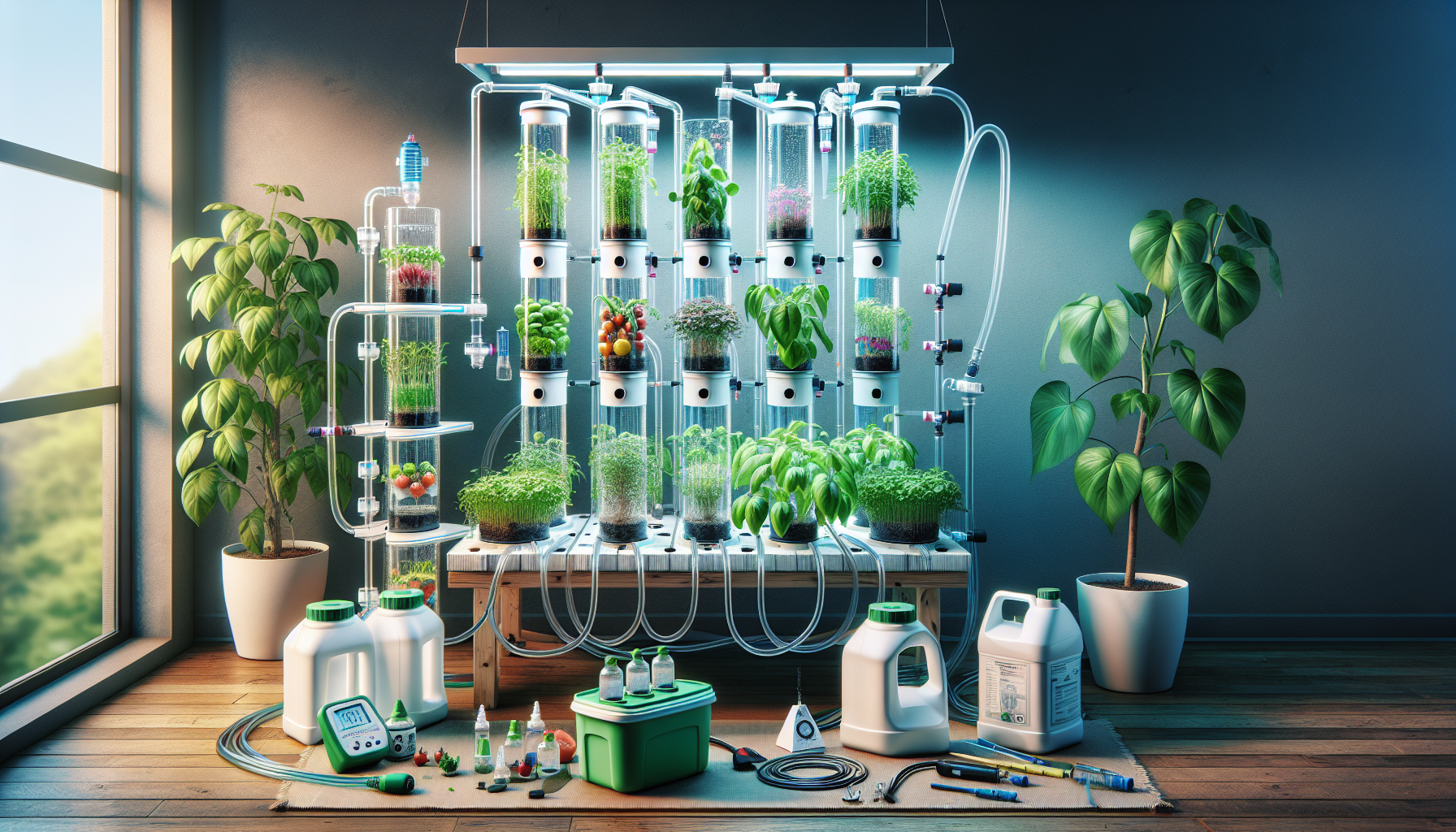 Hydroponic Garden Image